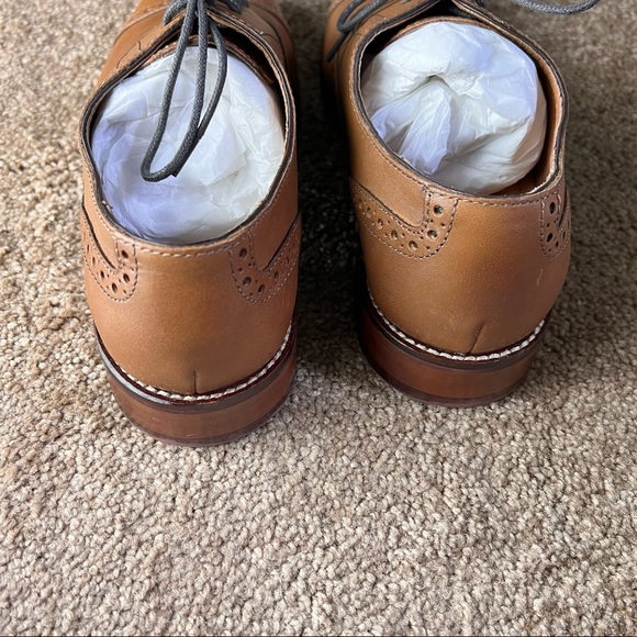 JOHNSTON MURPHY Oxford Cap Toe Dress Shoes 7M - Picture 7 of 9